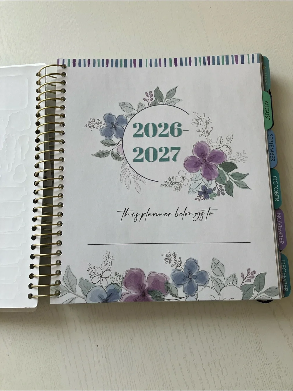 The Creative Expert 17 Month Planner-Rejoice In The Lord Always 8/26-12/27 NWT